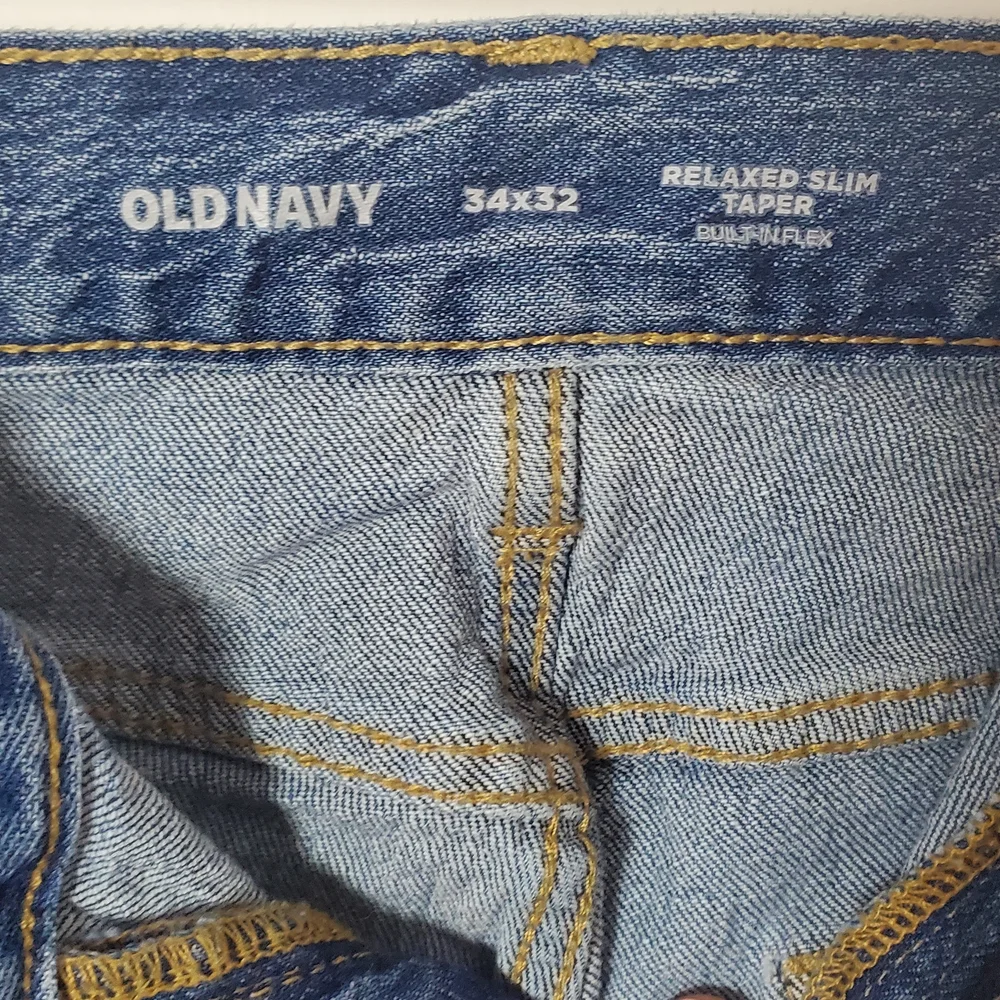 Old Navy Men's Straight Blue Jeans